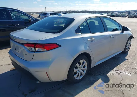 2026 Toyota Corolla Le z USA, uszkodzony, nr VIN 5YFB4MDE1TP385976